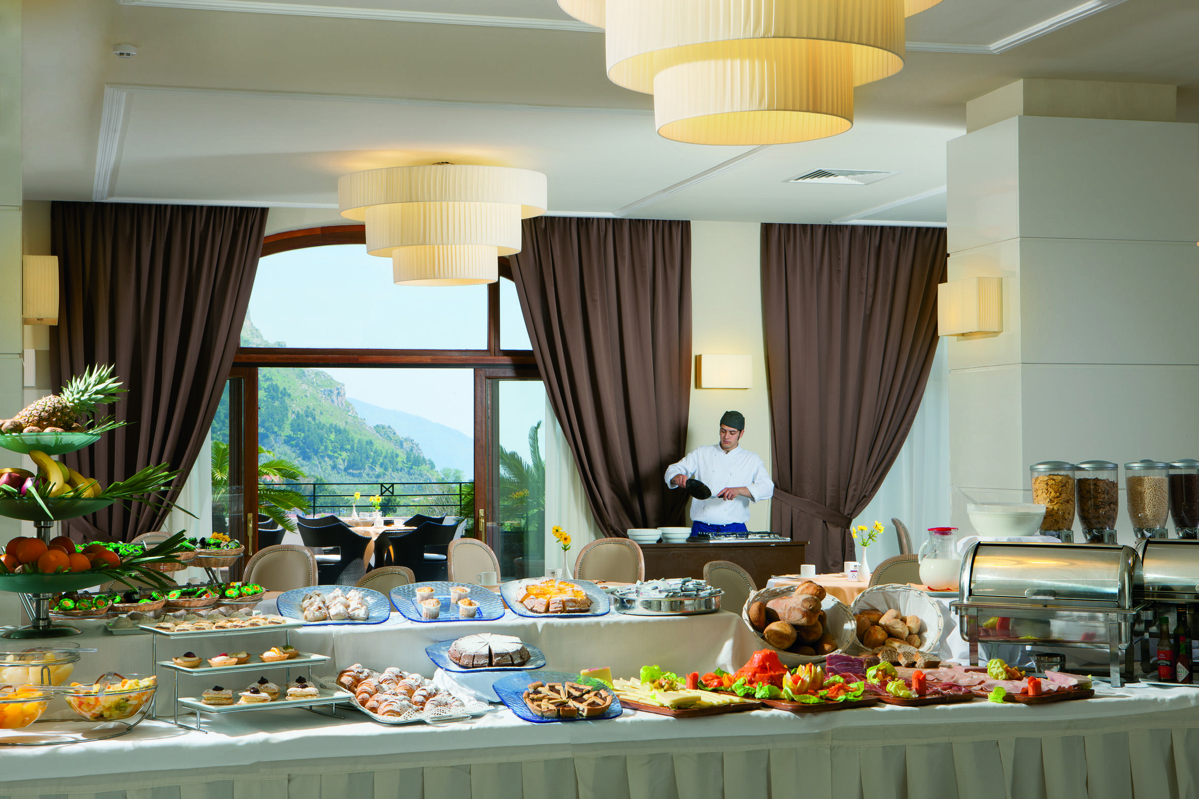 Nastro Azzurro Resort Piano di Sorrento Restoran fotoğraf